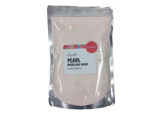 Альгинатная маска из Кореи с жемчугом + ложка шпатель Lindsay Crystal Pearl Modeling Mask Pack 240 гр. Корейская косметика. Crystalpearlmodellingmask
