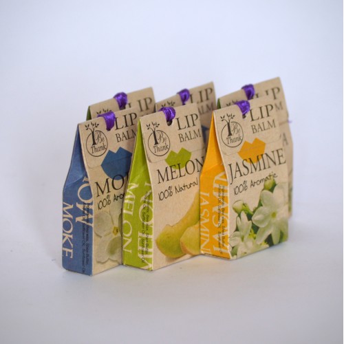 Натуральный бальзам для губ Be Thank с экстрактом банана 10 гр. Таиланд