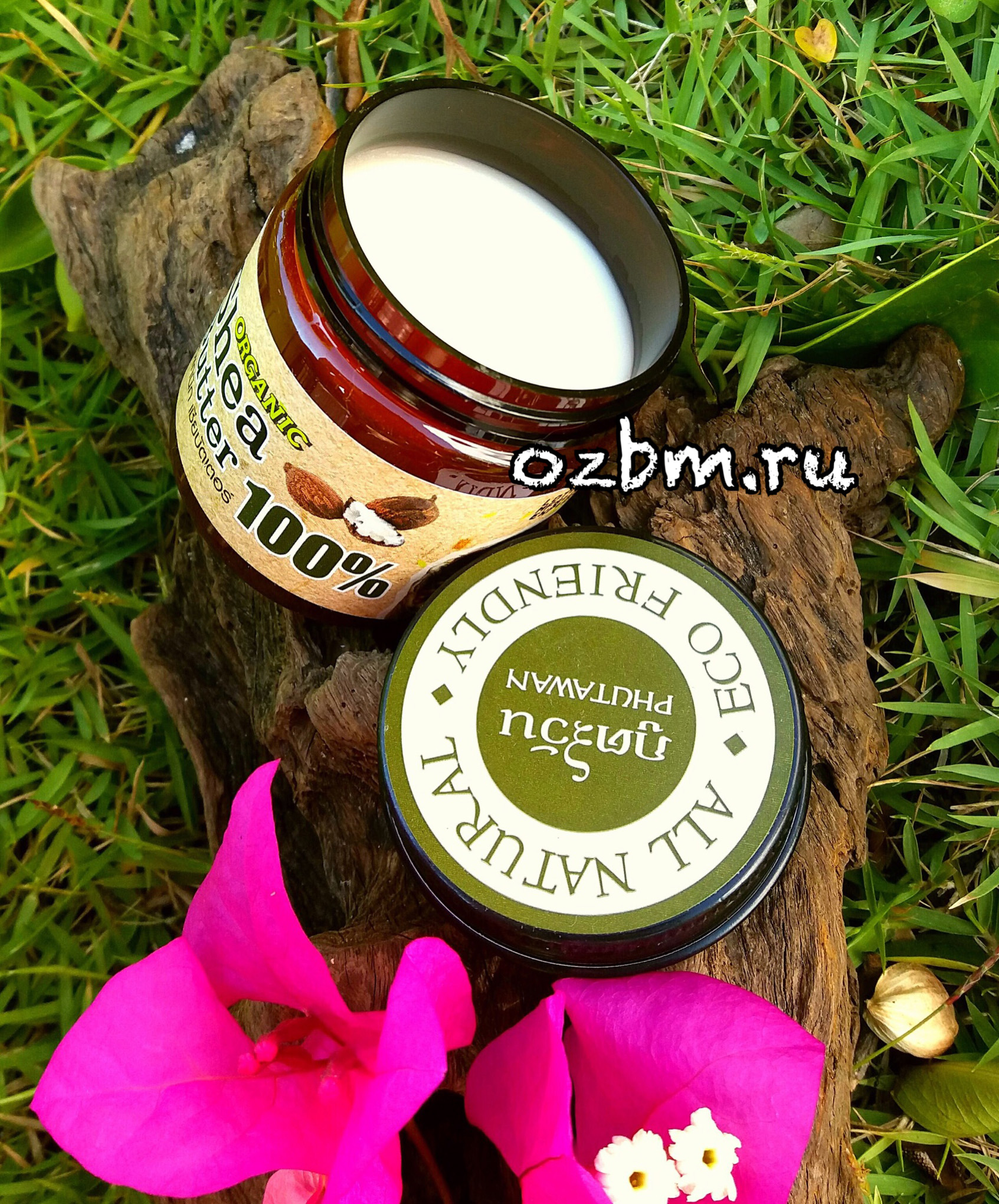 Натуральное органическое масло ШИ (карите) из Тайланда 100% organic Shea Butter Phutawan купить в Москве и Московской области.