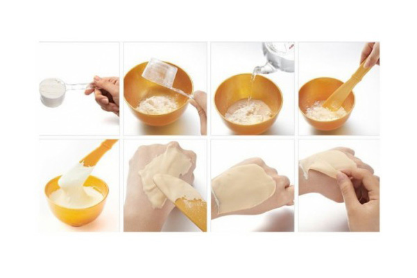 Натуральную альгинатную Корейскую маску для лица с коллоидным золотом Lindsay Crystall Gold Modeling Mask Pack купить в Москве и Московской области