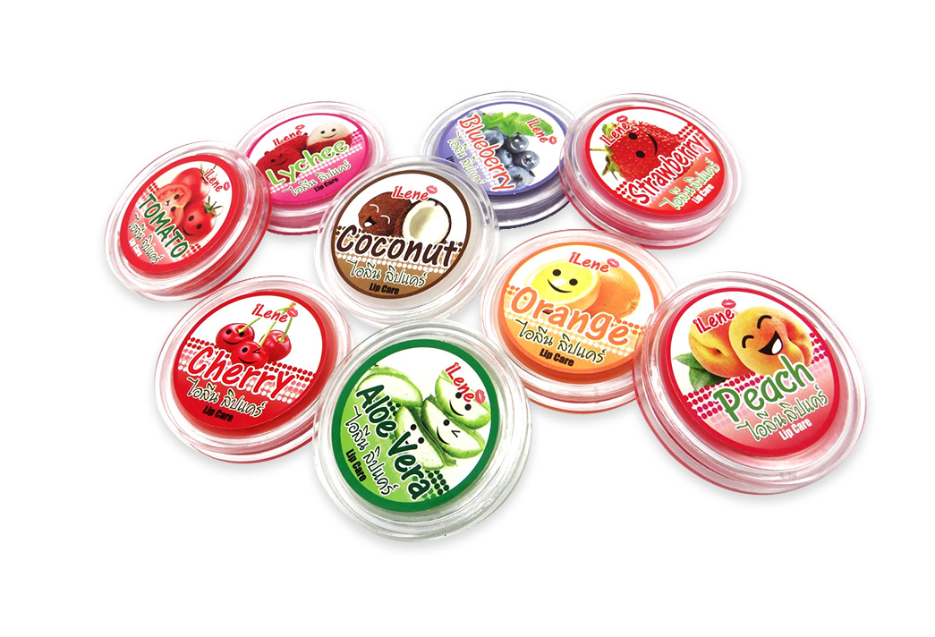 Натуральный бальзам для губ из Тайланда Айлин с Черникой ILENE Lip Care Blueberry Lip Moisturizer 10 гр. ТАИЛАНД