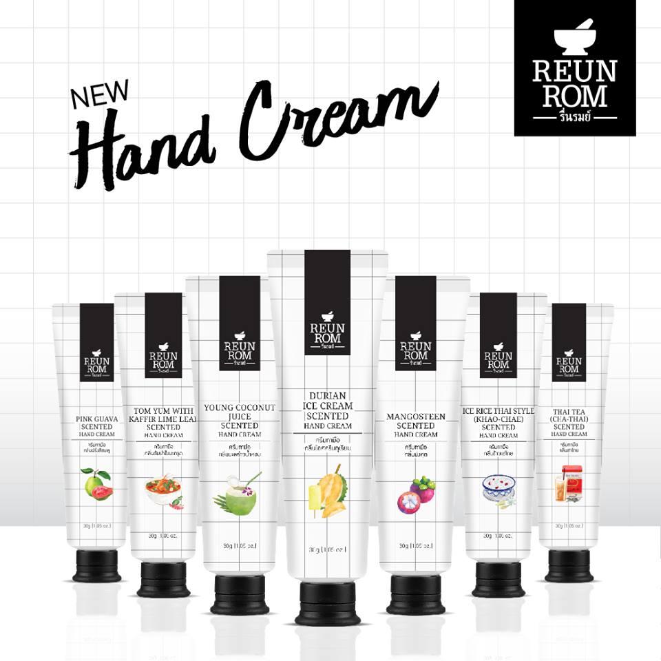 Натуральный питательный крем для рук из Тайланда Мангостин Reunrom Mamgosteen Scented Hand Cream купить в Москве и Московской области.