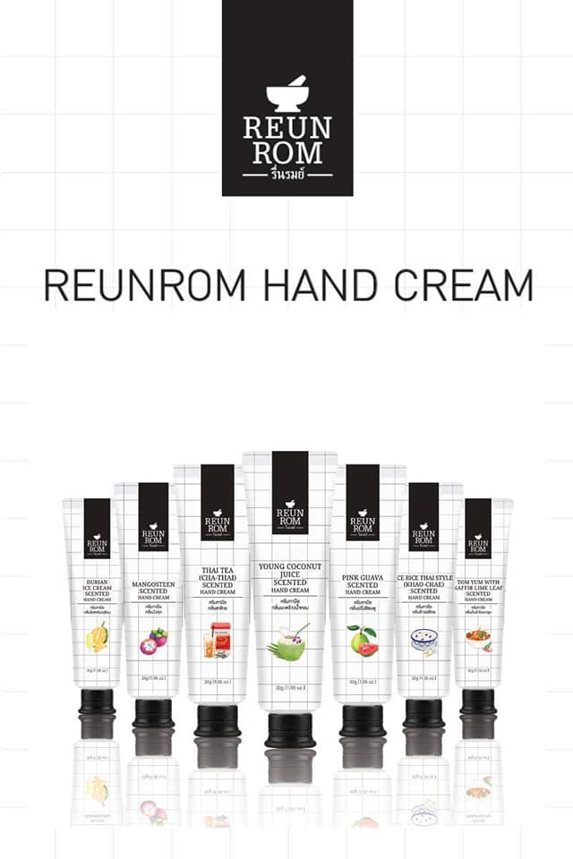 Натуральный питательный крем для рук Мангостин Reunrom Mamgosteen Scented Hand Cream 30 гр. Таиланд