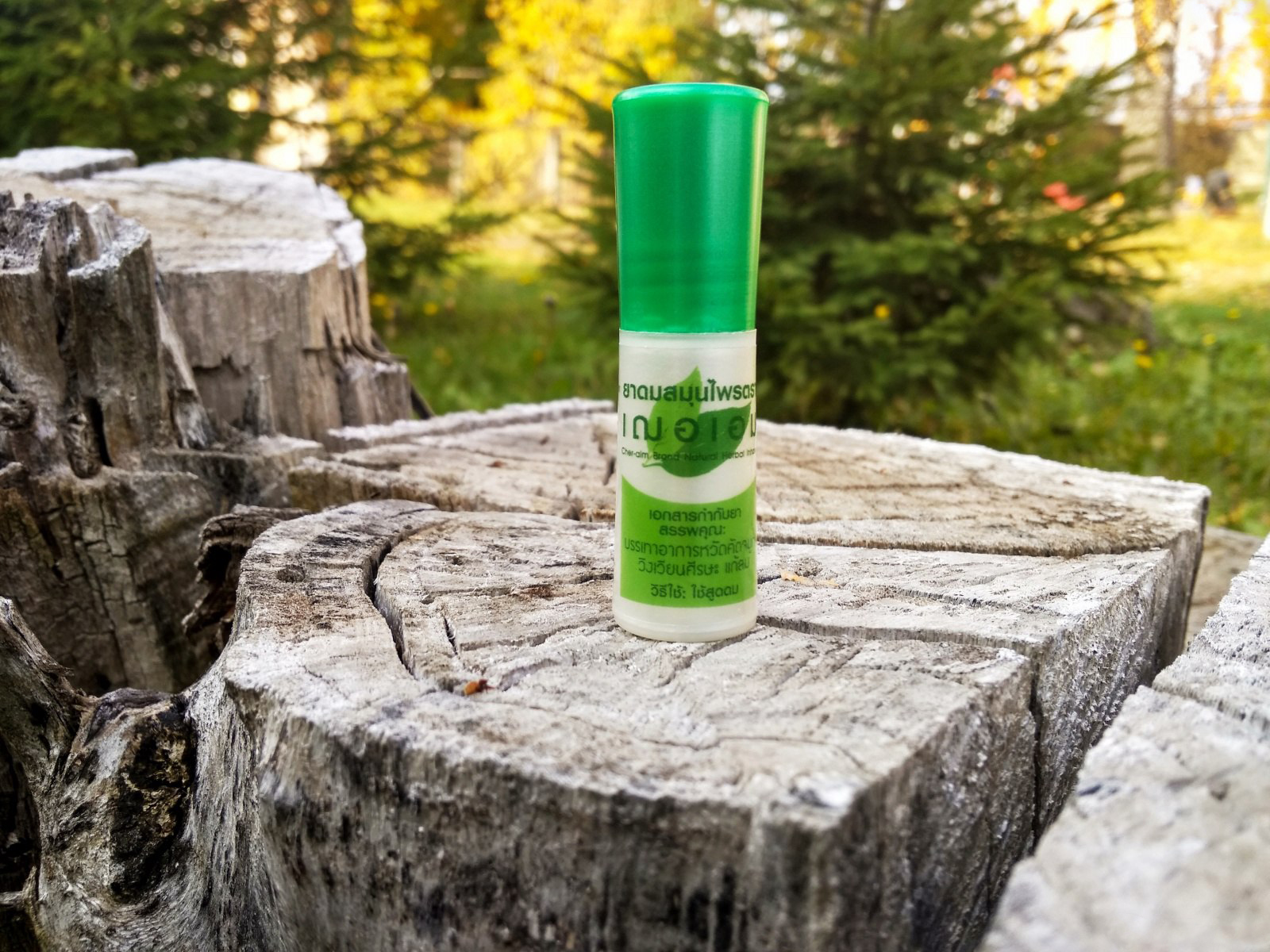 Натуральный Тайский ингалятор на травах CHER-AIM Brand ingalyant купить в Москве и Московской области.