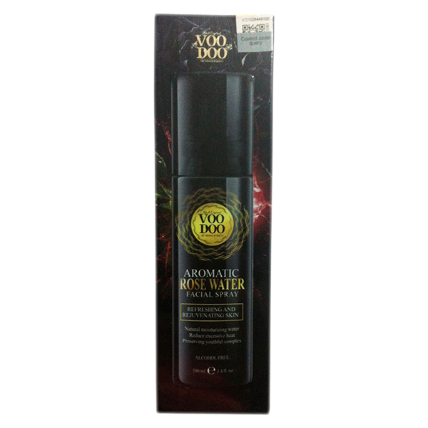 Спрей-тоник для лица с Дамасской Розой и Гиалуроновой Кислотой Voodoo Aromatic Rose Water Facial Spray 100 мл.