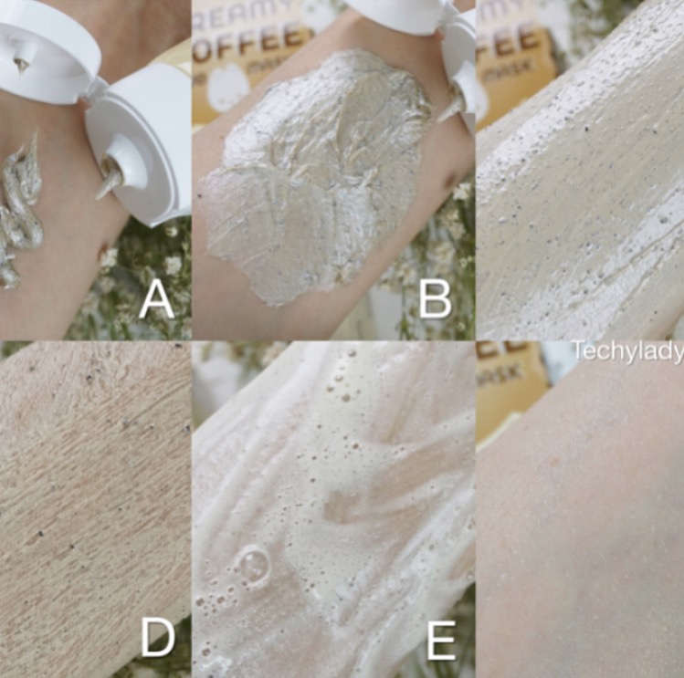 Тайская кофейная кремовая маска-скраб для лица