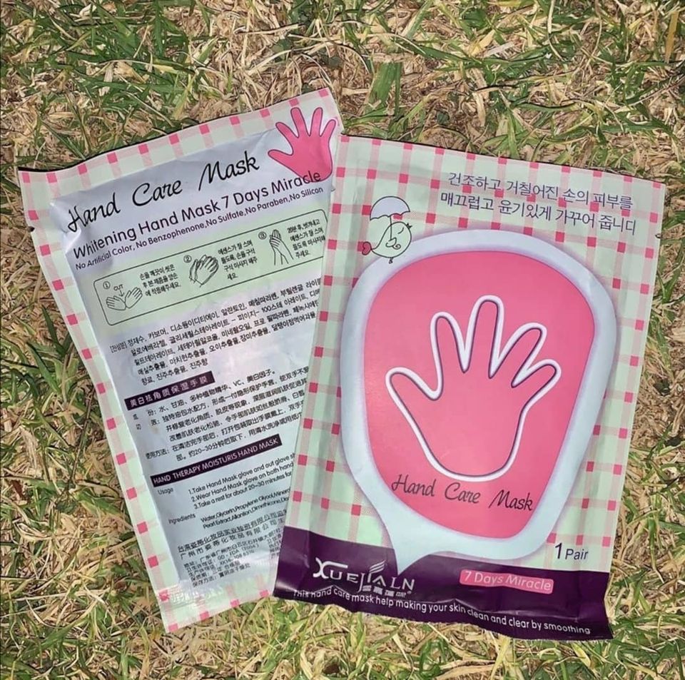 Тайская увлажняющая маска-перчатки для рук 7 Дней чуда Hand Care mask 7 Days Miracle XueJialn 34 мл.