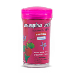 Тайские травяные драже от кашля и боли в горле с Паслёном Kongka Herb 125 шт.