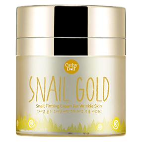 Тайский антивозрастной омолаживающий крем для лица с улиткой и эффектом лифтинга против морщин Cathy Doll Snail Gold 50 гр. ТАЙЛАНД