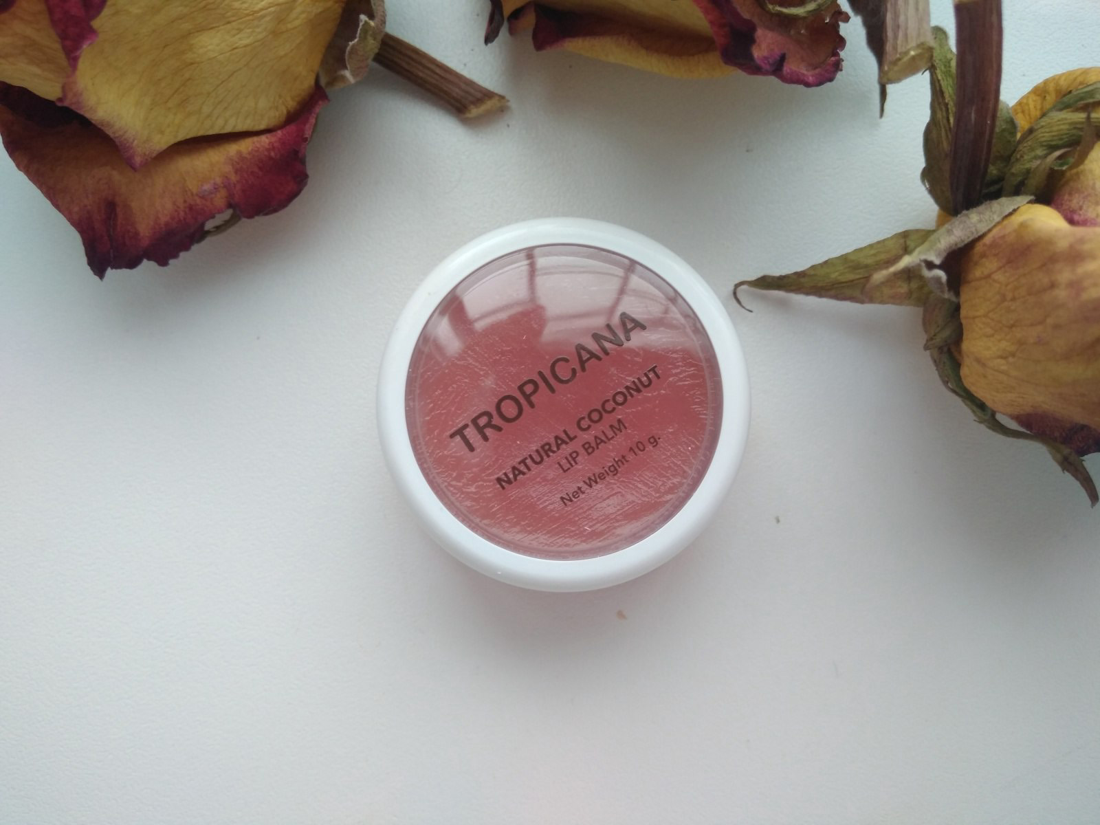 Тайский бальзам для губ Весёлая шелковица Lip Balm Mulberry Cheerful TROPICANA 10 гр