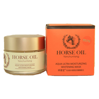 Yanchuntang Horse oil aqua ultra moisturzing whitening mask 100 ml. Thailand.OZBM